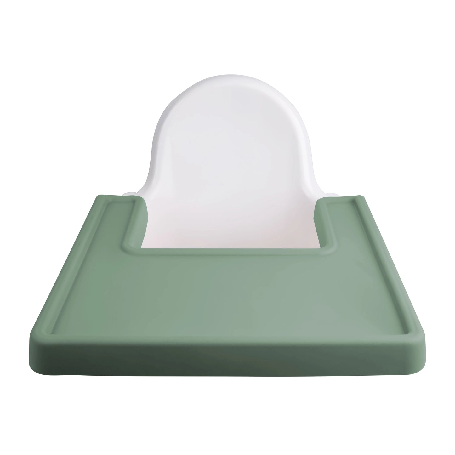 Easy-to-Clean Full Cover High Chair Silicone Mat