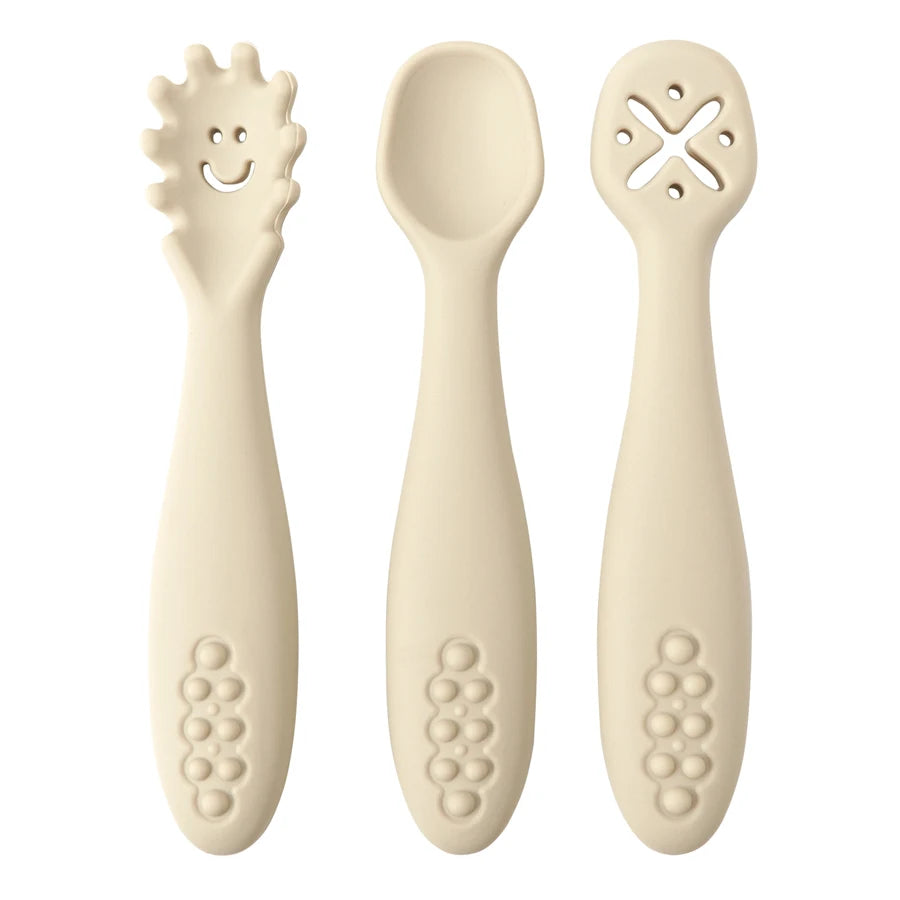 Cute Baby Learning Spoons