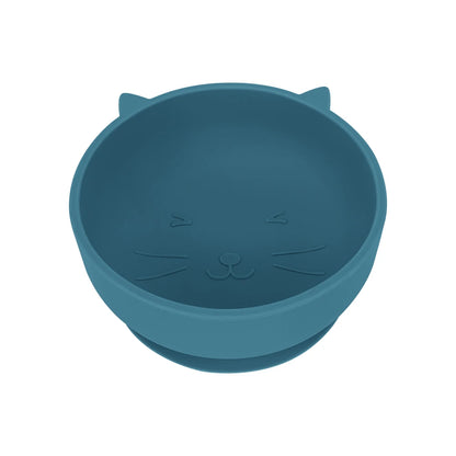 Cartoon Cat Silicone Baby Bowl