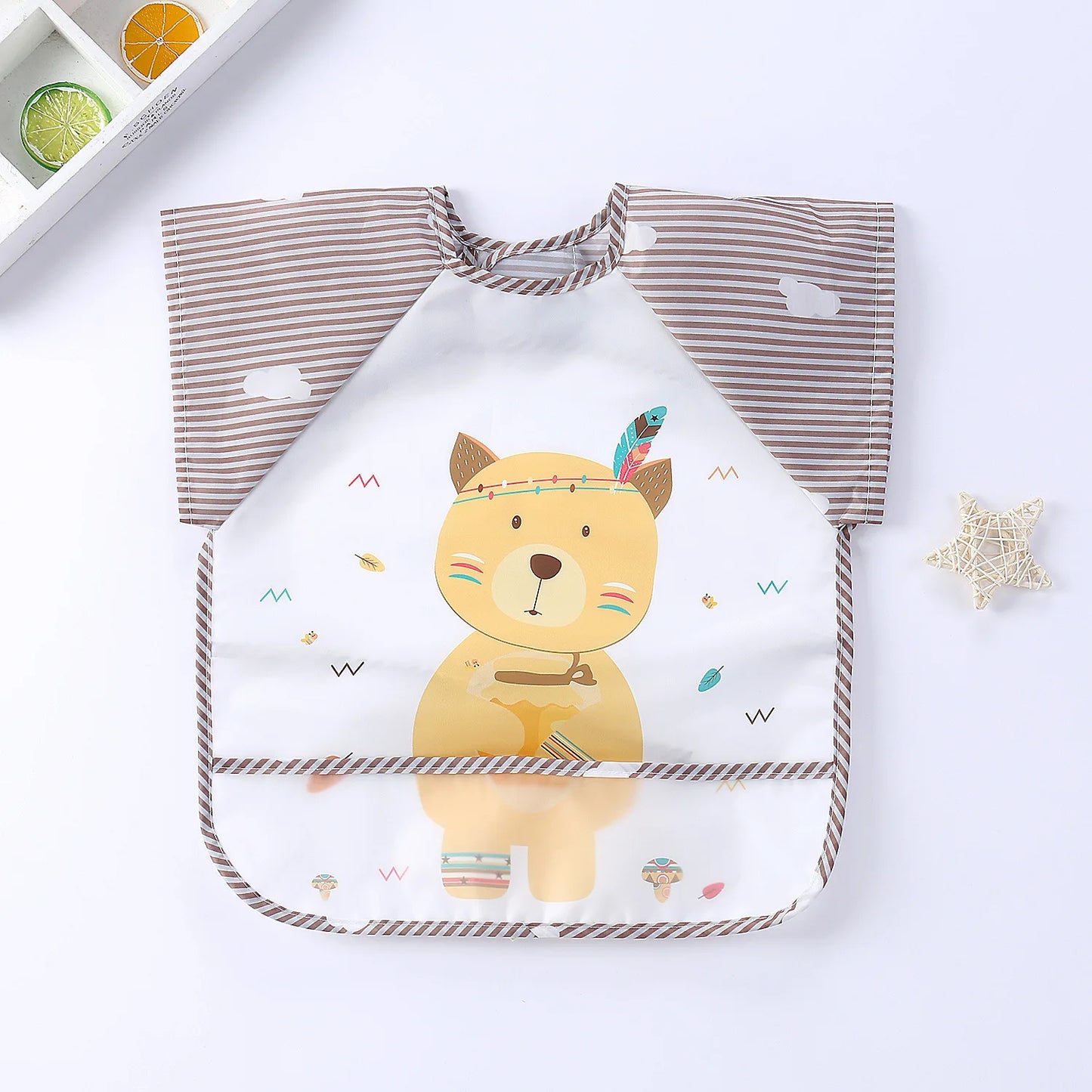 Baby Striped Long Sleeve Scarf