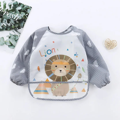 Baby Striped Long Sleeve Scarf