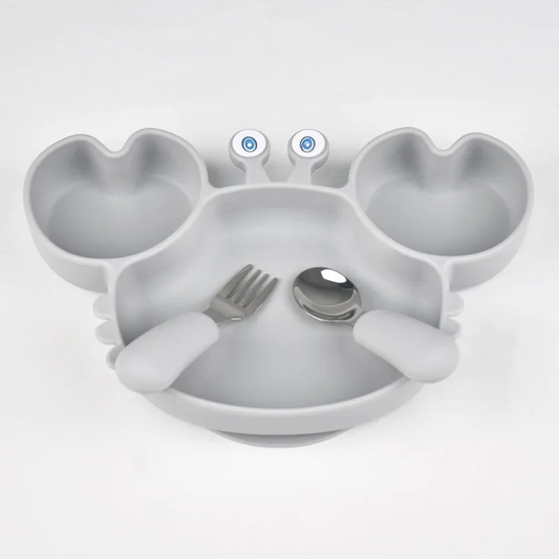 Baby Safe Silicone Dining Plate