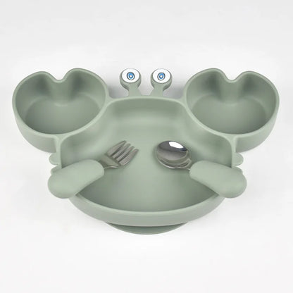 Baby Safe Silicone Dining Plate