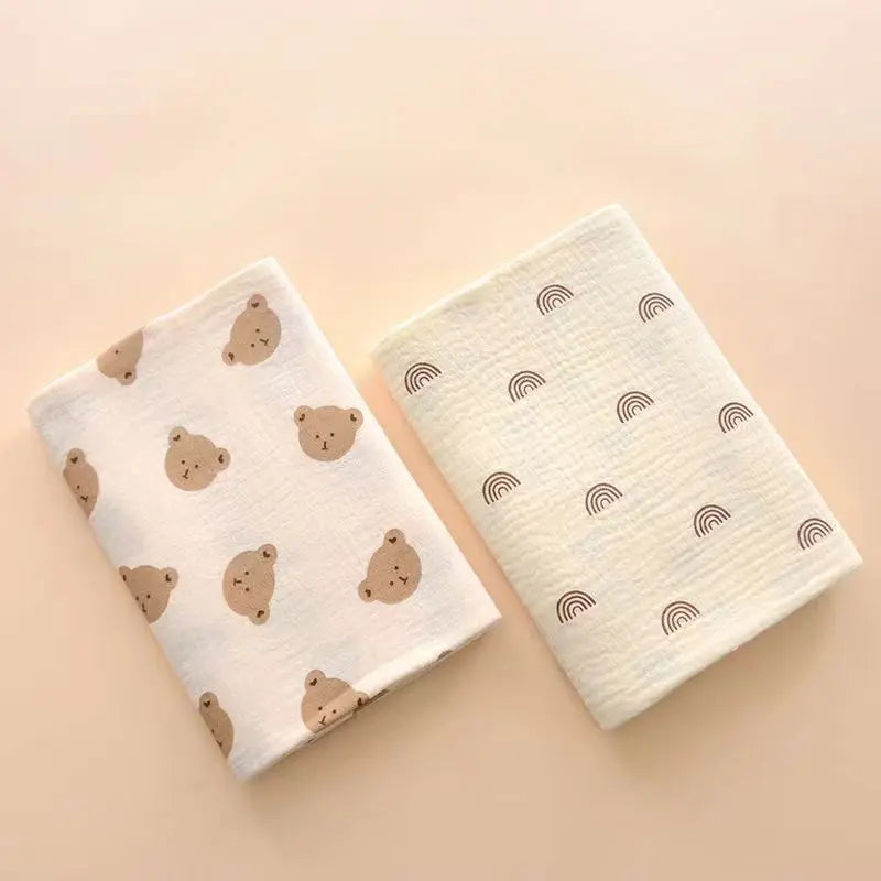 Soft & Breathable Muslin Receiving Blankets