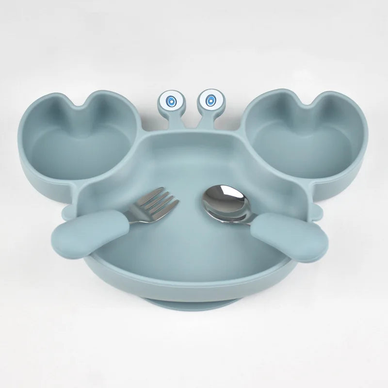 Baby Safe Silicone Dining Plate