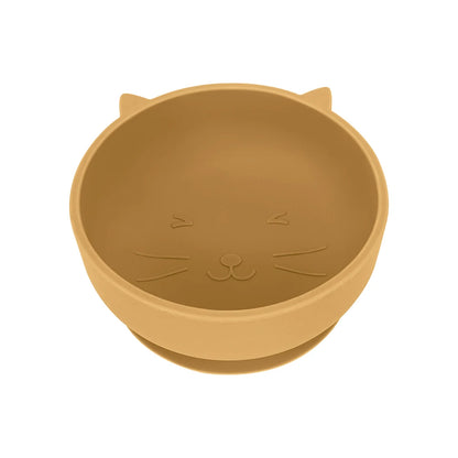 Cartoon Cat Silicone Baby Bowl