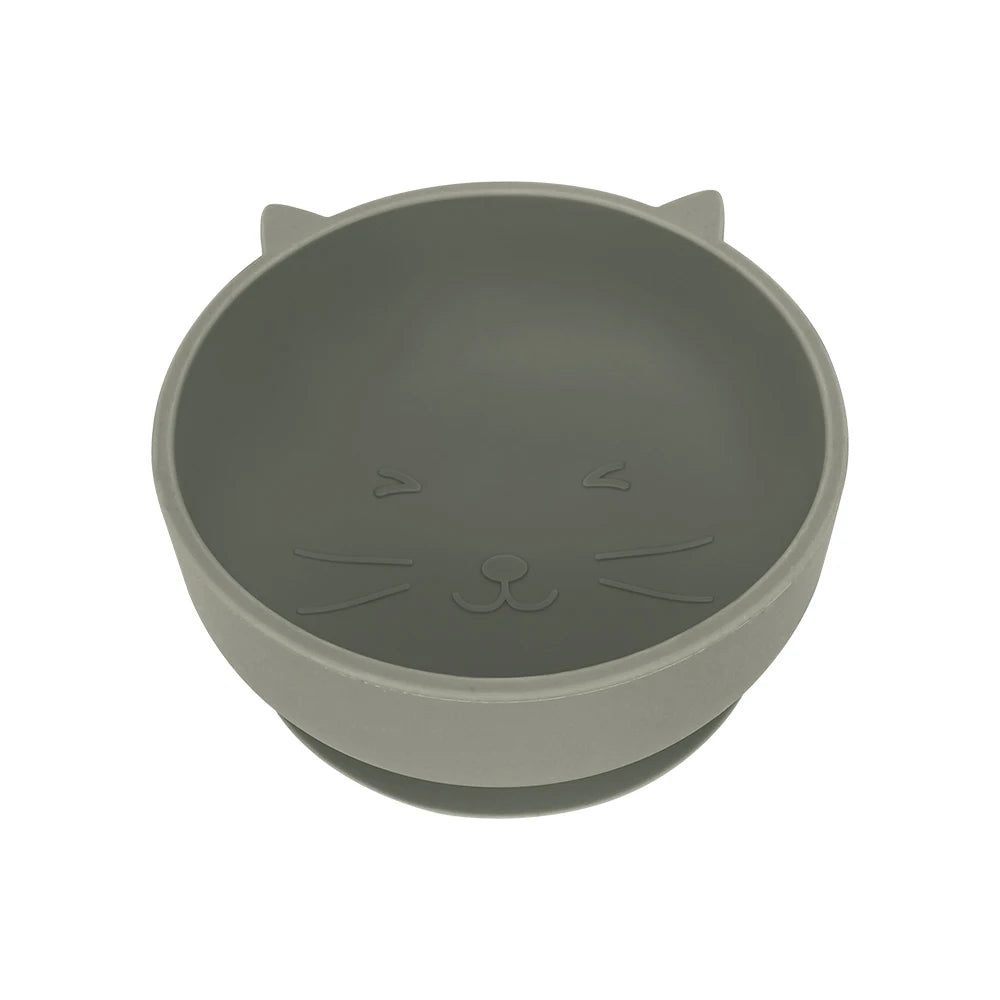 Cartoon Cat Silicone Baby Bowl