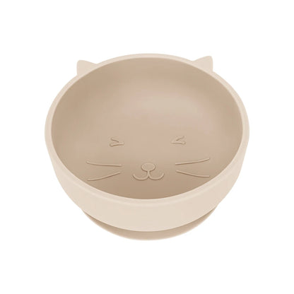 Cartoon Cat Silicone Baby Bowl