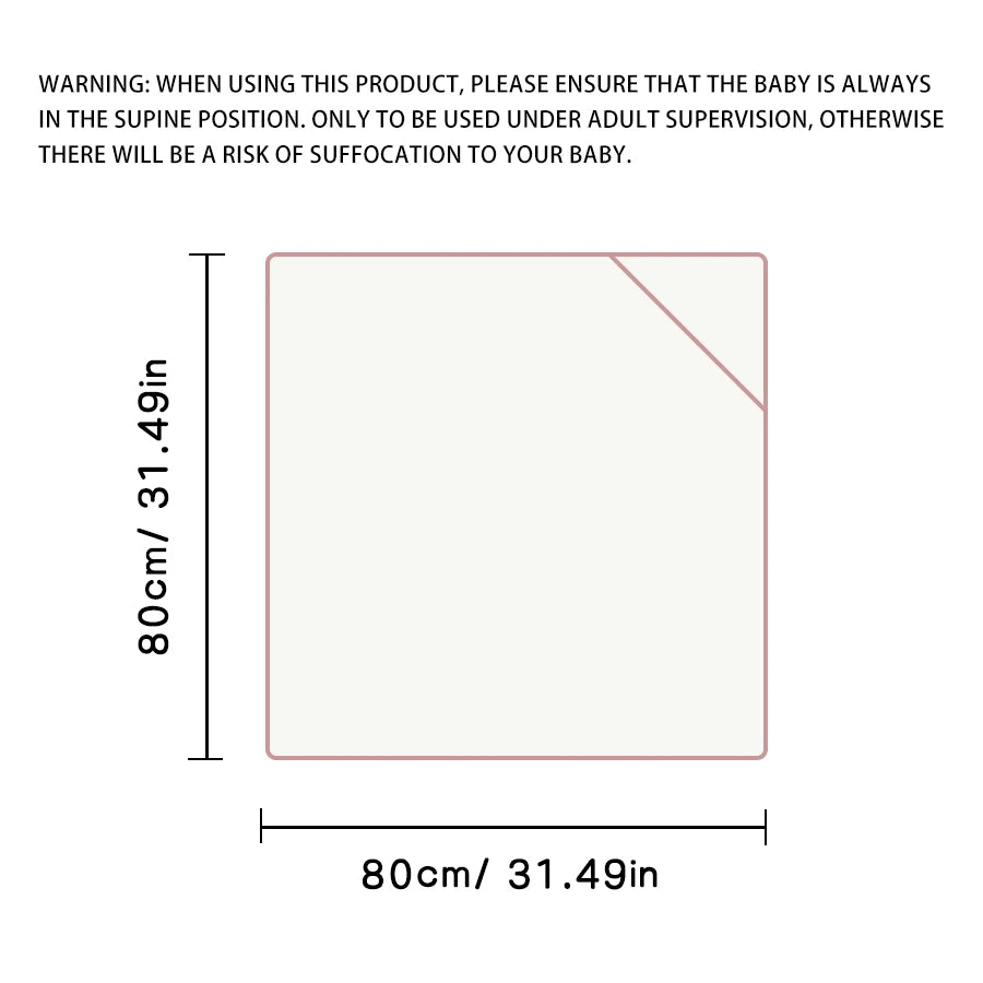 Soft & Breathable Muslin Receiving Blankets
