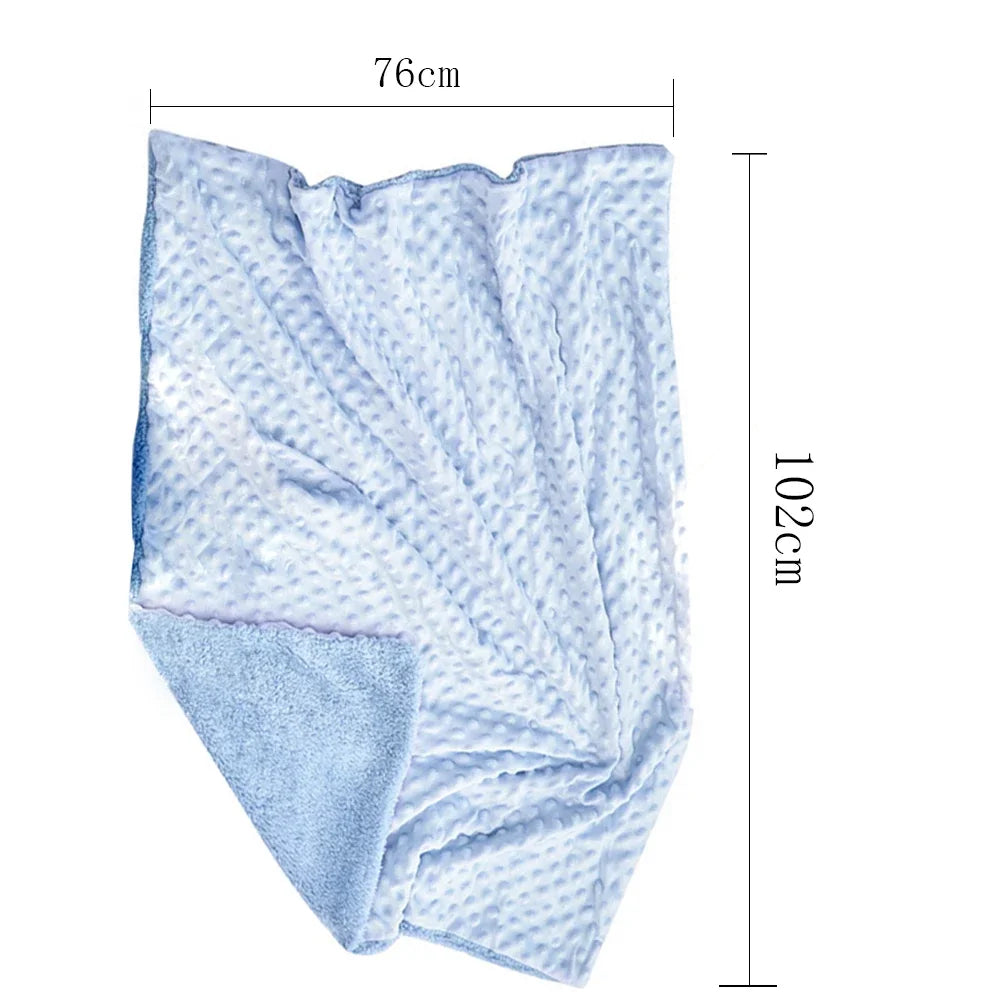 Newborn Thermal Soft Fleece Blanket