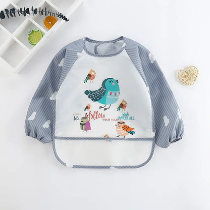Baby Striped Long Sleeve Scarf