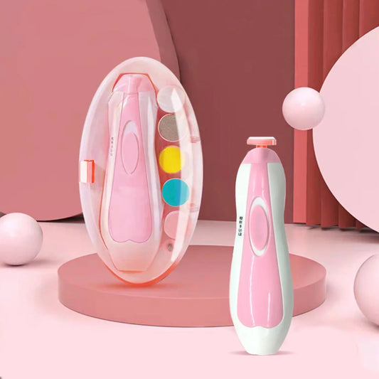 Safe & Gentle Electric Baby Nail File and Clipper Set