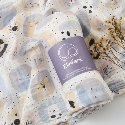 2 Layers Newborn Baby Bath Towel