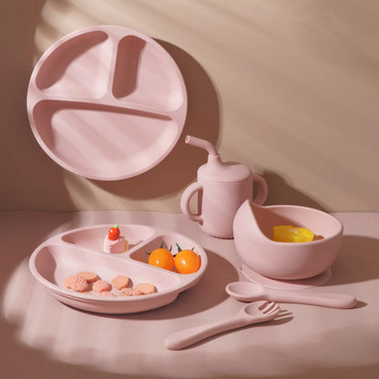 Complete Silicone Baby Feeding Set