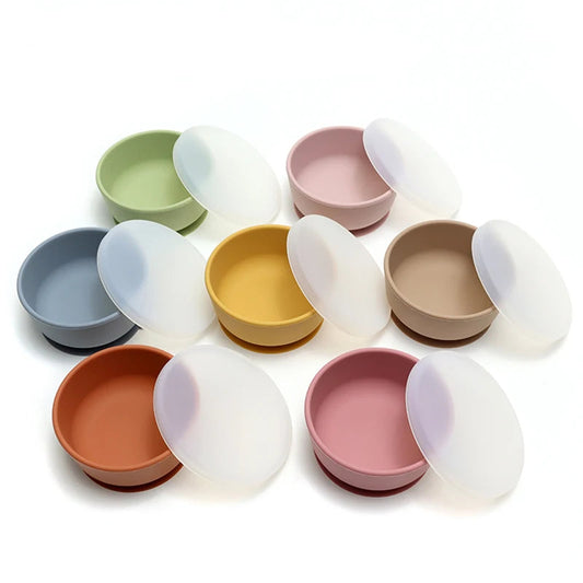 Food Grade Silicone Baby Feeding Bowls