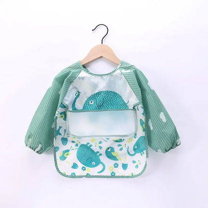Baby Striped Long Sleeve Scarf