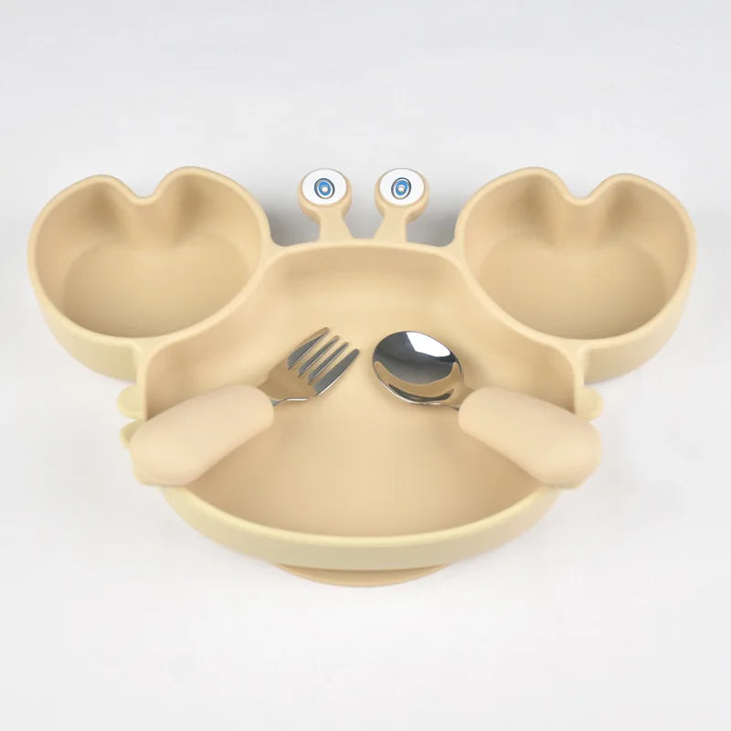 Baby Safe Silicone Dining Plate