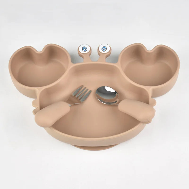 Baby Safe Silicone Dining Plate