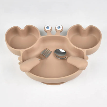 Baby Safe Silicone Dining Plate