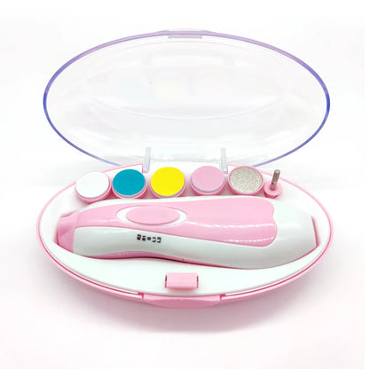 Safe & Gentle Electric Baby Nail File and Clipper Set