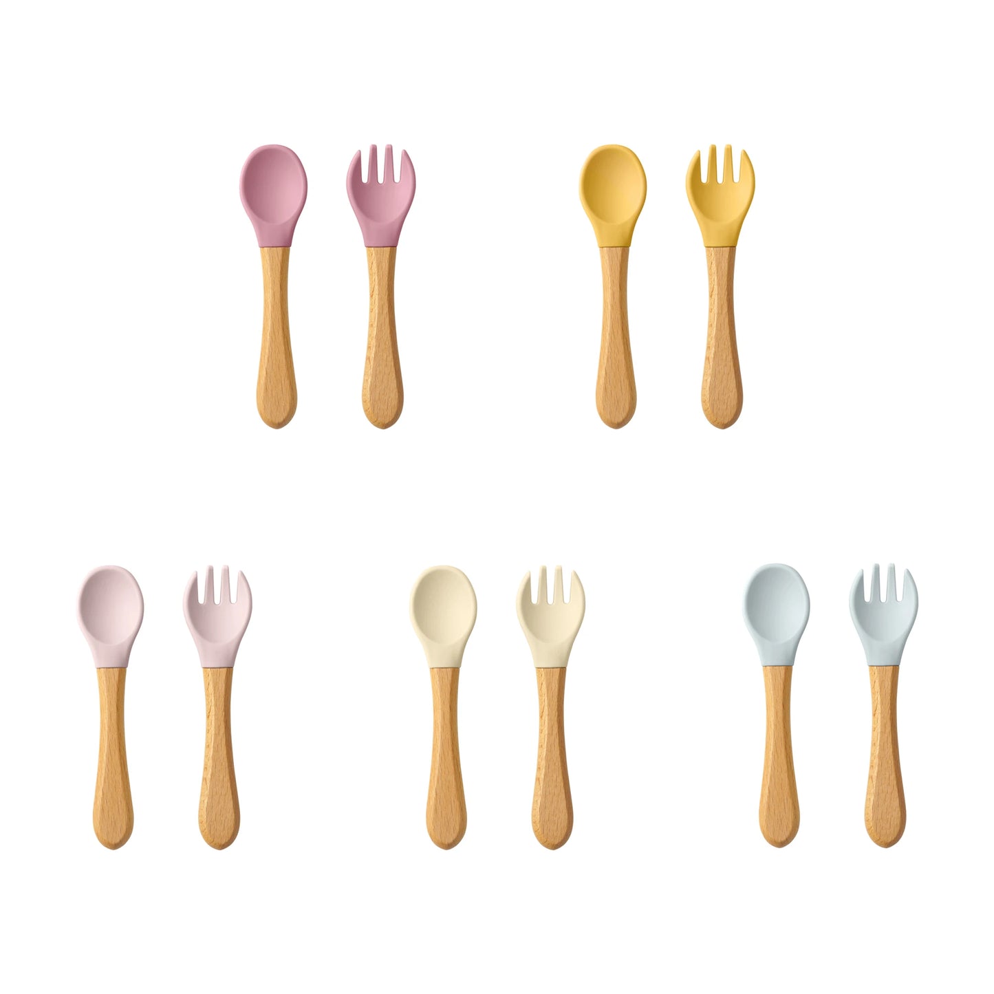 Baby Learning Spoons Utensils Set