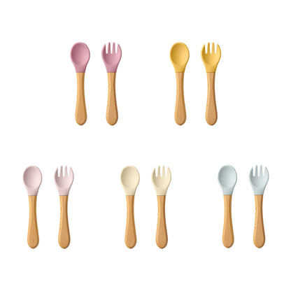 Baby Learning Spoons Utensils Set
