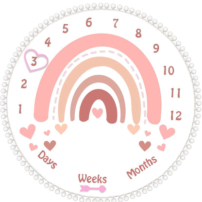 Soft Flannel Month Milestone Blanket