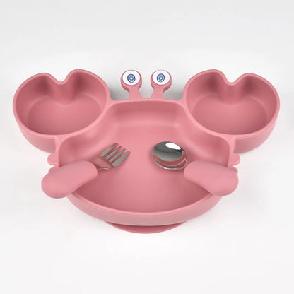 Baby Safe Silicone Dining Plate