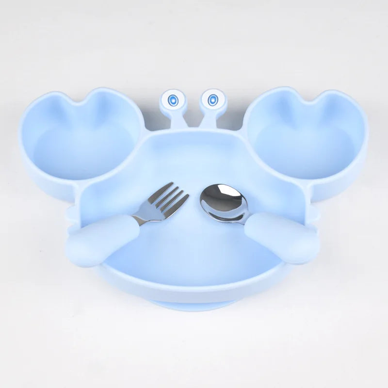 Baby Safe Silicone Dining Plate