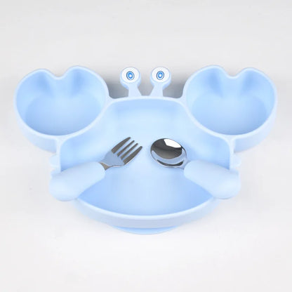 Baby Safe Silicone Dining Plate
