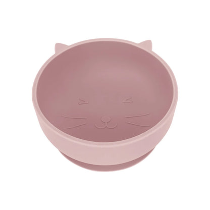 Cartoon Cat Silicone Baby Bowl