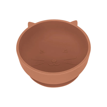 Cartoon Cat Silicone Baby Bowl