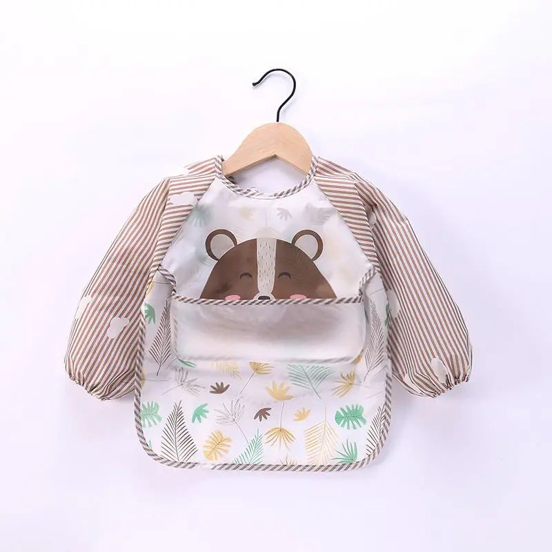 Baby Striped Long Sleeve Scarf