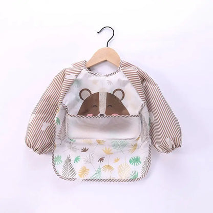 Baby Striped Long Sleeve Scarf