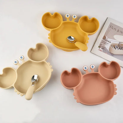 Baby Safe Silicone Dining Plate