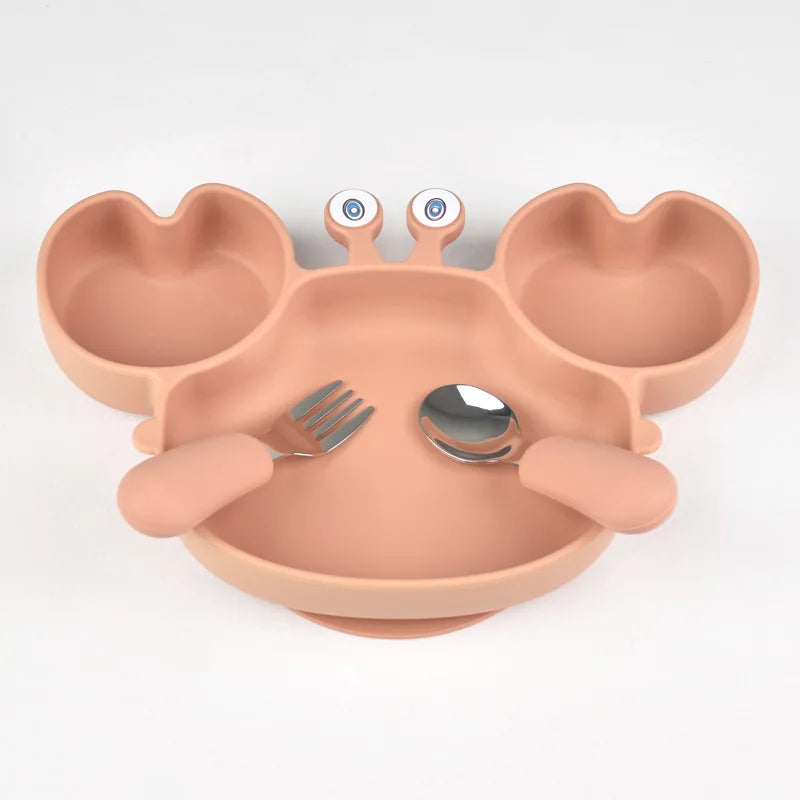 Baby Safe Silicone Dining Plate