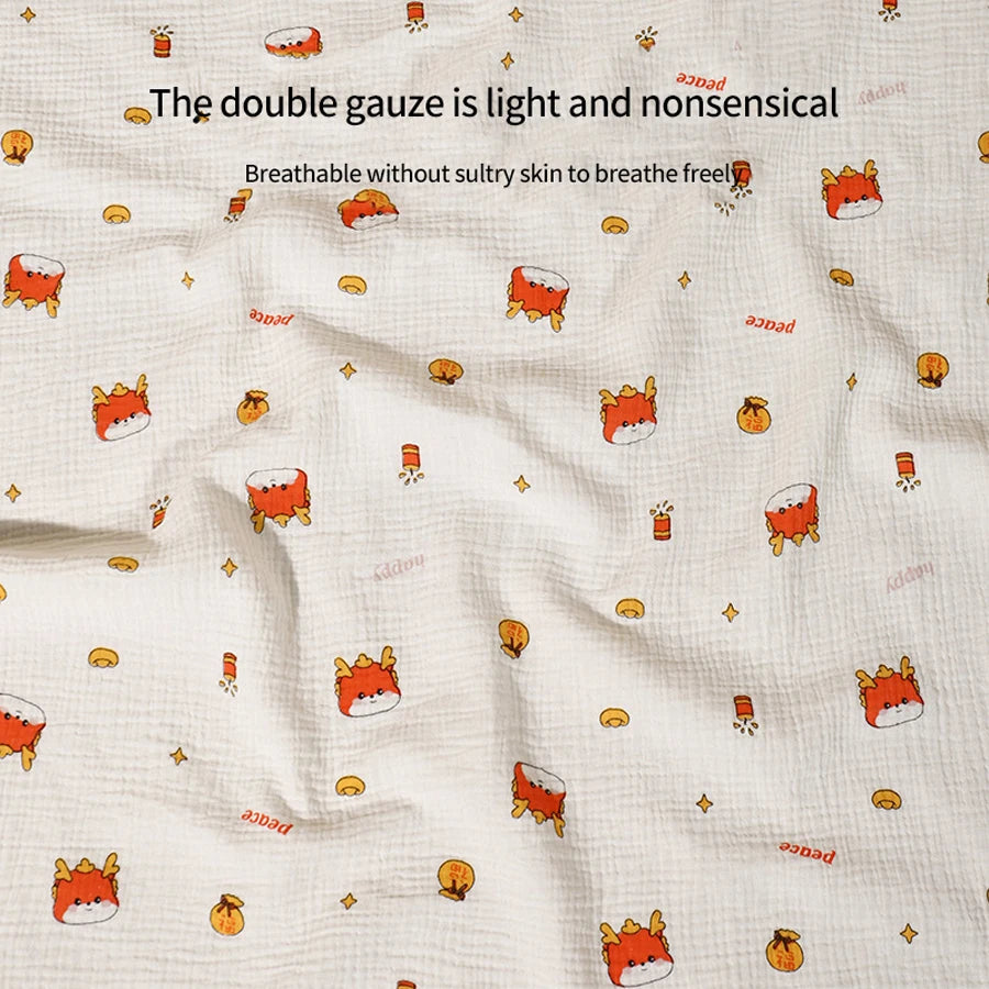 Soft & Breathable Muslin Receiving Blankets