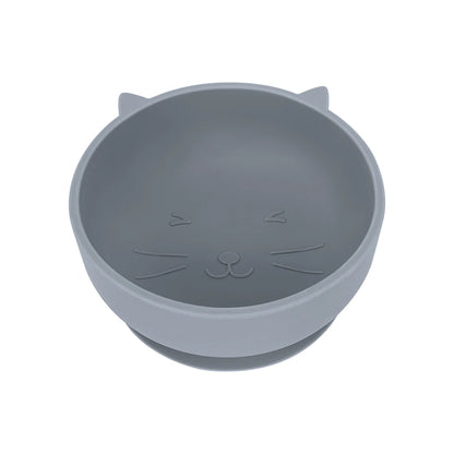 Cartoon Cat Silicone Baby Bowl