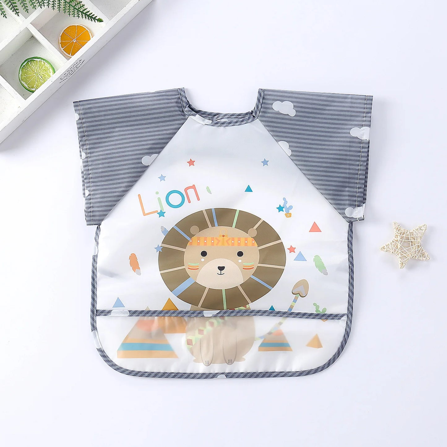 Baby Striped Long Sleeve Scarf