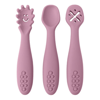 Cute Baby Learning Spoons