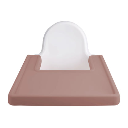 Easy-to-Clean Full Cover High Chair Silicone Mat