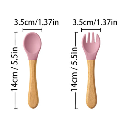 Baby Learning Spoons Utensils Set