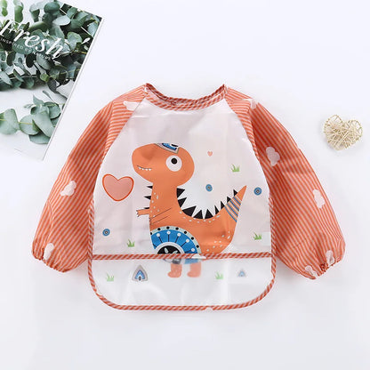 Baby Striped Long Sleeve Scarf