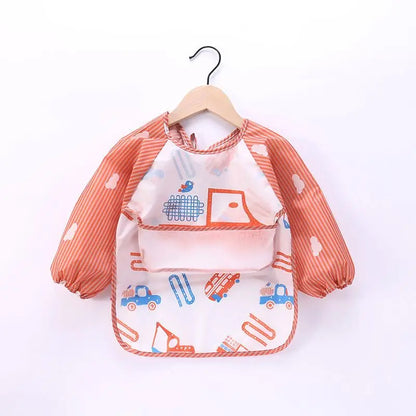 Baby Striped Long Sleeve Scarf