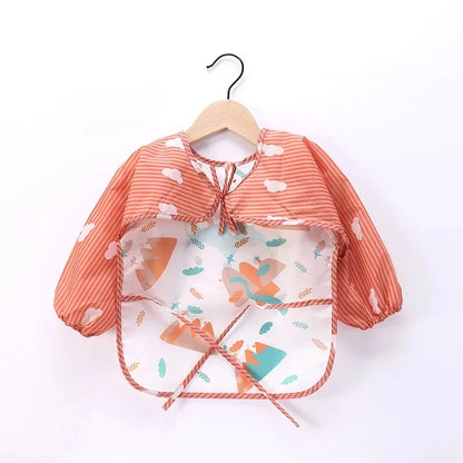 Baby Striped Long Sleeve Scarf