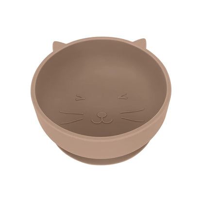 Cartoon Cat Silicone Baby Bowl