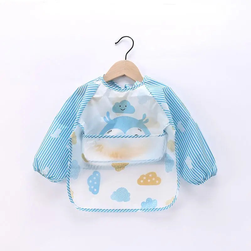Baby Striped Long Sleeve Scarf