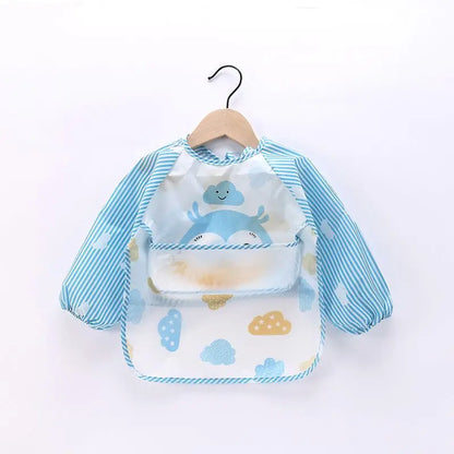 Baby Striped Long Sleeve Scarf