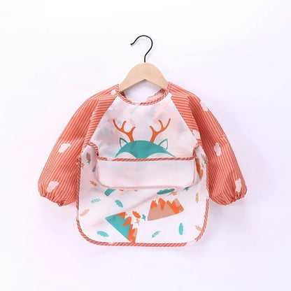 Baby Striped Long Sleeve Scarf