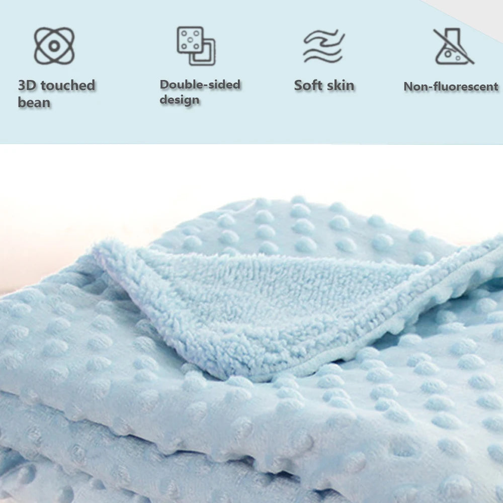 Newborn Thermal Soft Fleece Blanket